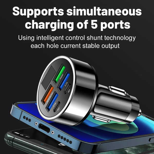 6-Port Car Charger