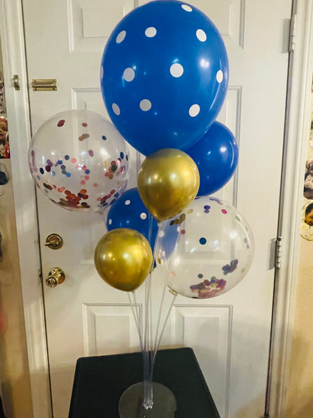 Blue Balloon Bouqet/Centerpiece