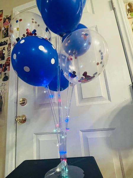 Blue Balloon Bouqet/Centerpiece