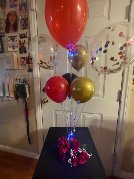 Red Balloon Bouquet/Centerpiece