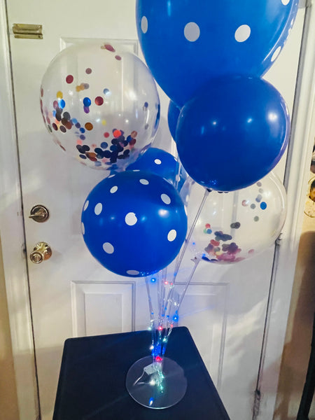 Blue Balloon Bouqet/Centerpiece