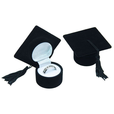 "Graduation Cap" Ring Box w/tassel