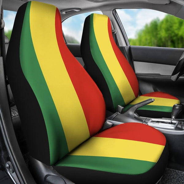 Rasta Inspired Car Seat Covers