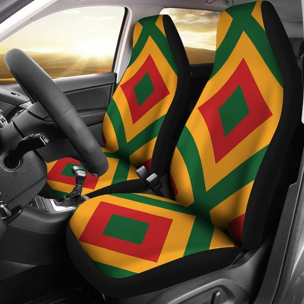 Rasta Inspired Car Seat Covers