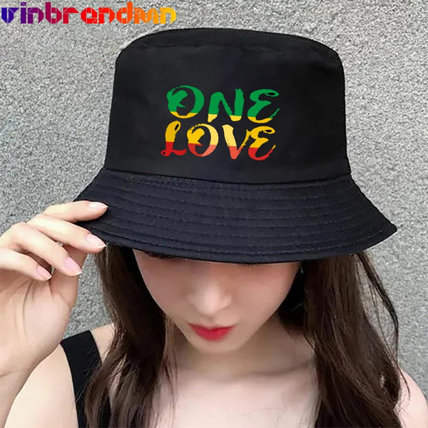 Rasta “One Love” Bucket Hat