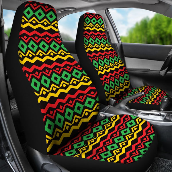 Rasta Inspired Car Seat Covers