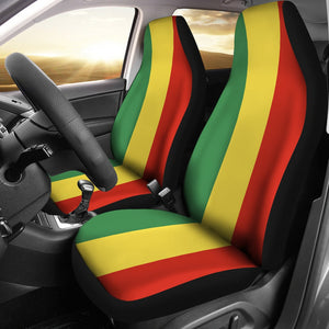 Rasta Inspired Car Seat Covers